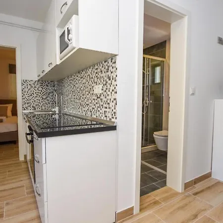 Six With Terrace And Free Parking Pag - Ae1427 Appartamento